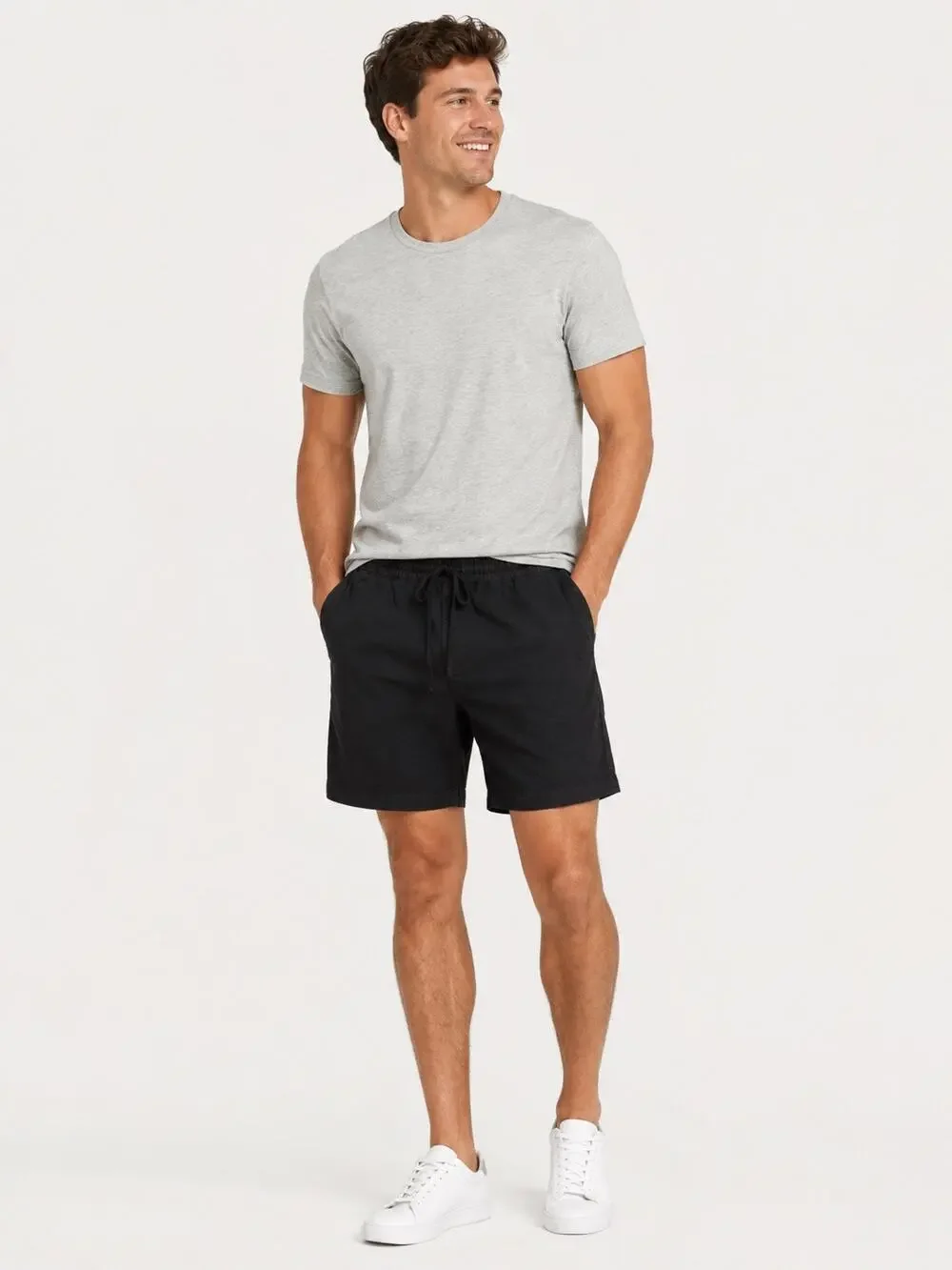 Carhartt WIP Drawstring Shorts Black Men’s Large NWT Cotton Casual MSRP $128